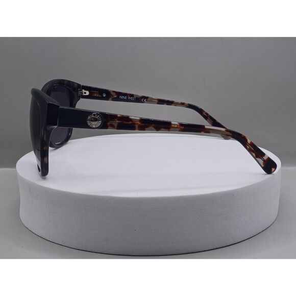 Nine West NW557S Womens Full Rim Square Tortoise Shell Smoke Lens Sunglasses main image 15